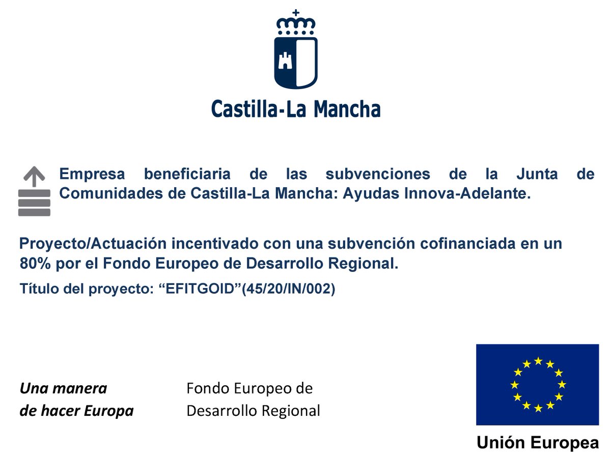 IGOID-SPORTEC concluye el Proyecto EFITGOID, para el diseño y desarrollo de una herramienta de gestión de ejercicio para el ámbito de la Educación Física y el deporte extraescolar y escuelas deportivas. uclm.es/grupos/igoid/i…