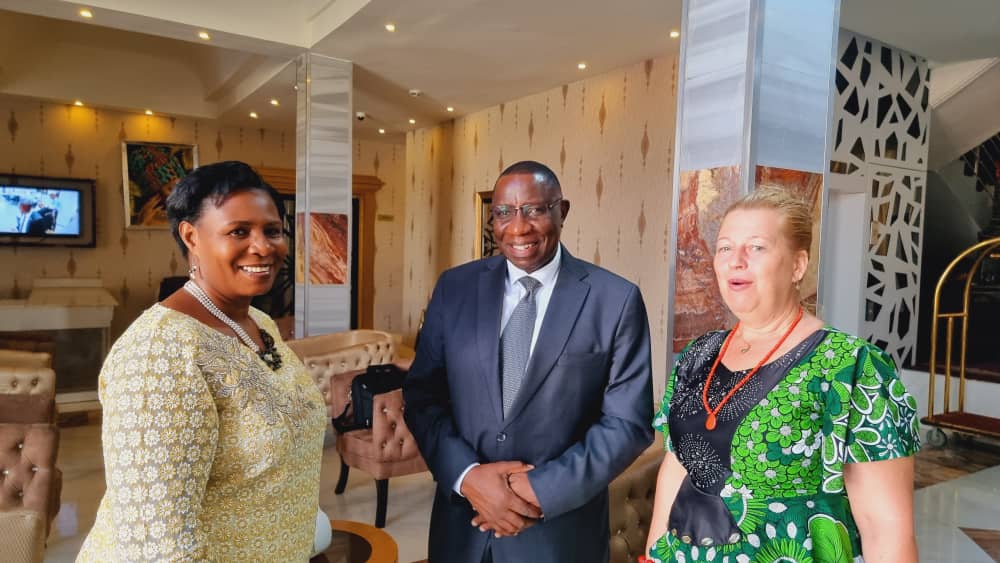 UbaloziNigeria's tweet photo. His Excellency Dr. Benson Alfred Bana, visited the Hearts for Widows International on 9th May, 2022. Mrs Britt Schulze-Adesida is the Founder of HEART for Widows International. with presence in USA, Netherlands, Germany, Nigeria, Tanzania and Bulgaria, etc. https://t.co/aqQ0Sdd7Fy