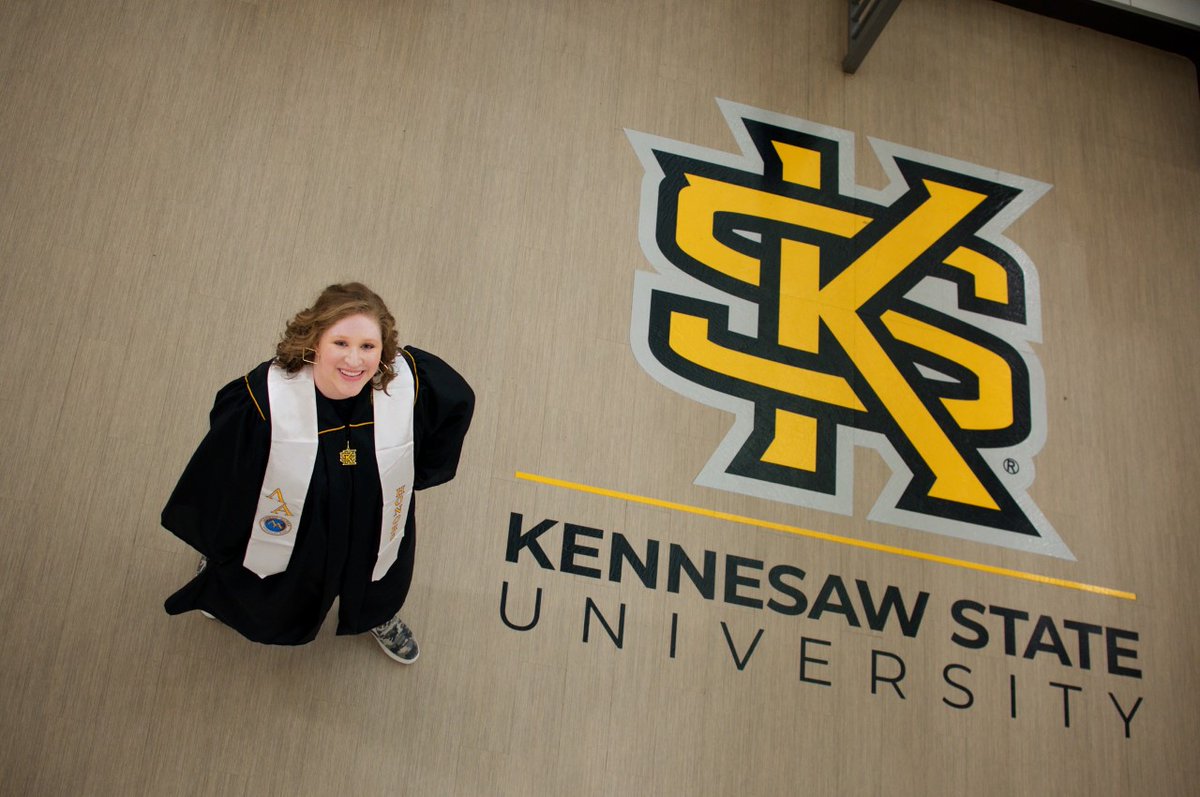 KSUGeoAnth's tweet photo. Congratulations on your graduation, Sydney Munkus! @KSUGeoAnth is proud of you! #KSUgrad #ForeverOwl #wingsfound @ksuchss
"I'm extremely grateful for my time at KSU and for the people in the Anthropology Department that have helped me!" https://t.co/o4znpiXHSd
