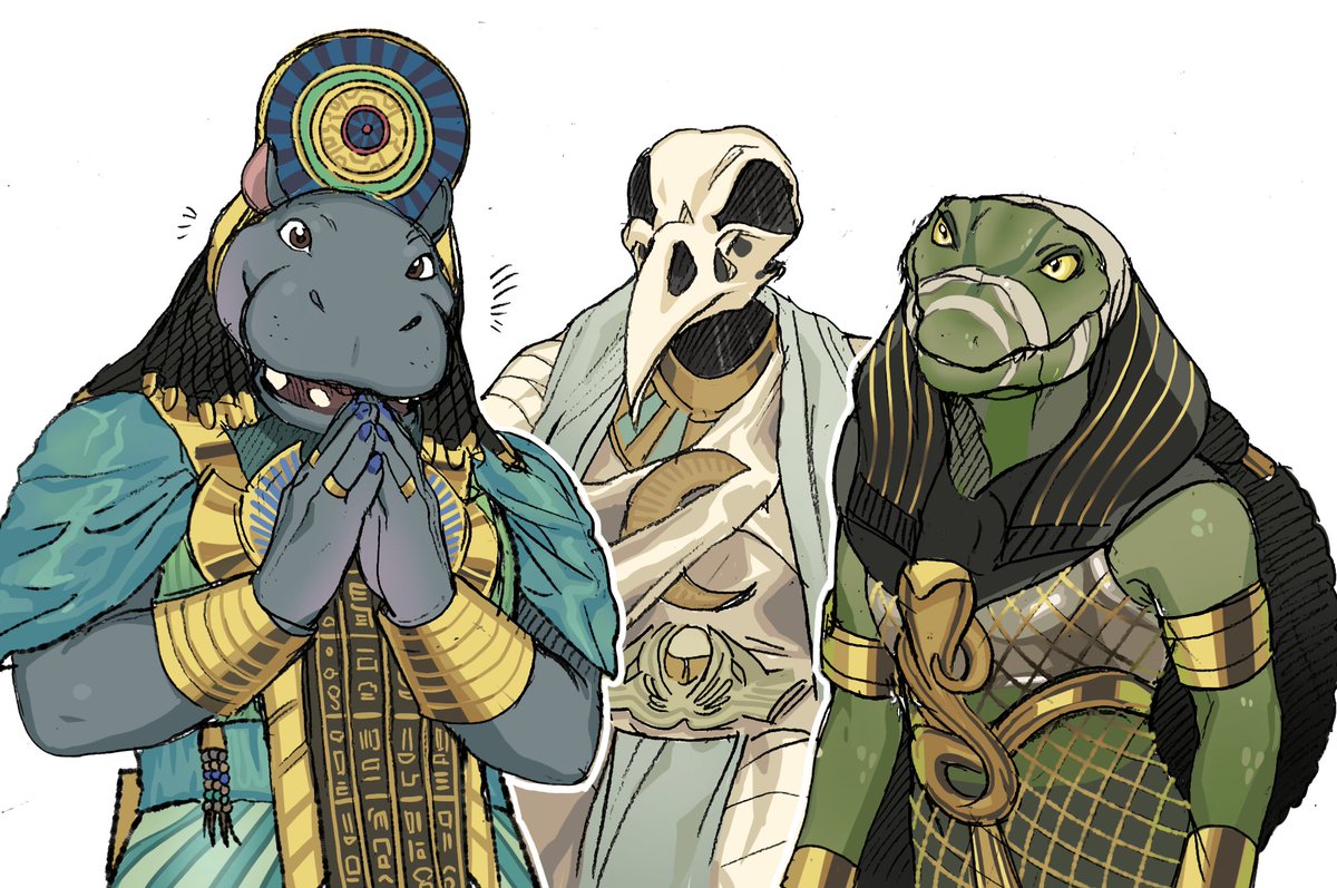 #MoonKnight 
인외신들 최고~