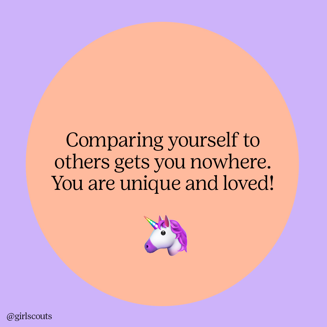 girlscouts's tweet photo. We see you. We value you. We love you. 💚 Tag someone who needs to hear this today. 👇 #MentalHealthAwarenssMonth https://t.co/gLukAmEyno