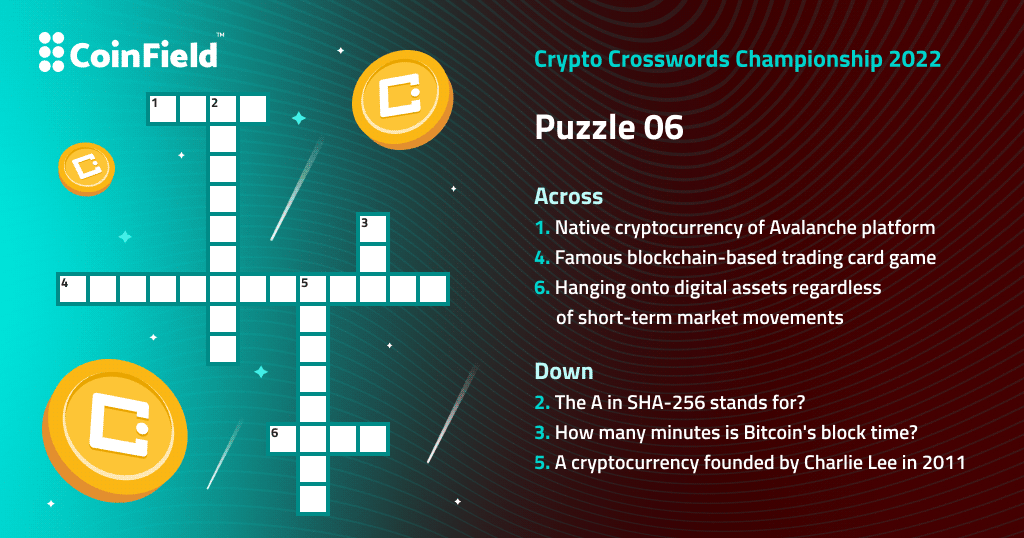 CoinFieldEX's tweet photo. Here is the next crossword challenge 🚀
Show us your crypto expertise and win rewards 🙌
👉 Remember, all you have to do is:
✅ Solve this crossword, share a screenshot
✅ Tag your friends
✅ RT &amp; Follow https://t.co/thYi7VzTw3