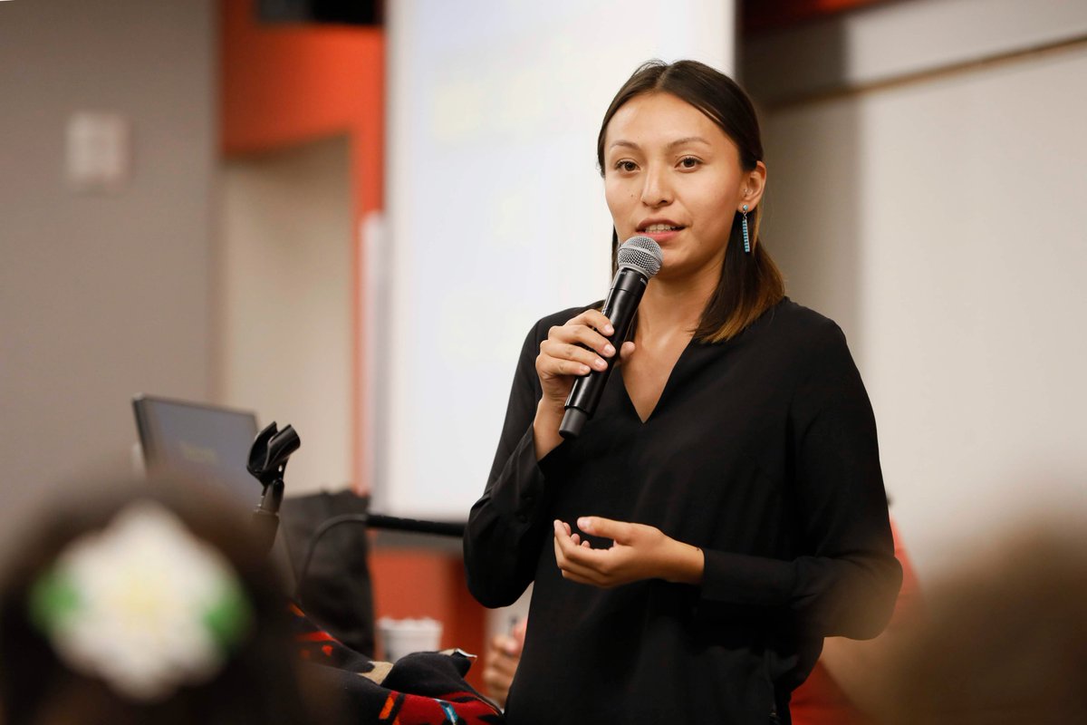 asuilp's tweet photo. Congrats Cierra Moore!๐โ She formed great relationships w/ @dnapeopleslegal, @AILCinc, @ABAesq Judicial Clerkship Program, Pointe-au-Chien Indian Community of Louisiana, and more. She's from the Navajo Nation and we look forward to seeing her advance in her career!
#asuilp https://t.co/XJWK4CY0zf
