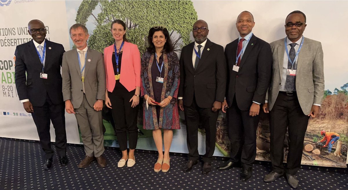 Thank you <a href="/gggi_hq/">GGGI</a> for a very exciting panel on #innovative financing. It’s been good to also sign our cooperation agreement at this #UNCCDCOP15 #LandLifeLegacy <a href="/theGCF/">Green Climate Fund</a>