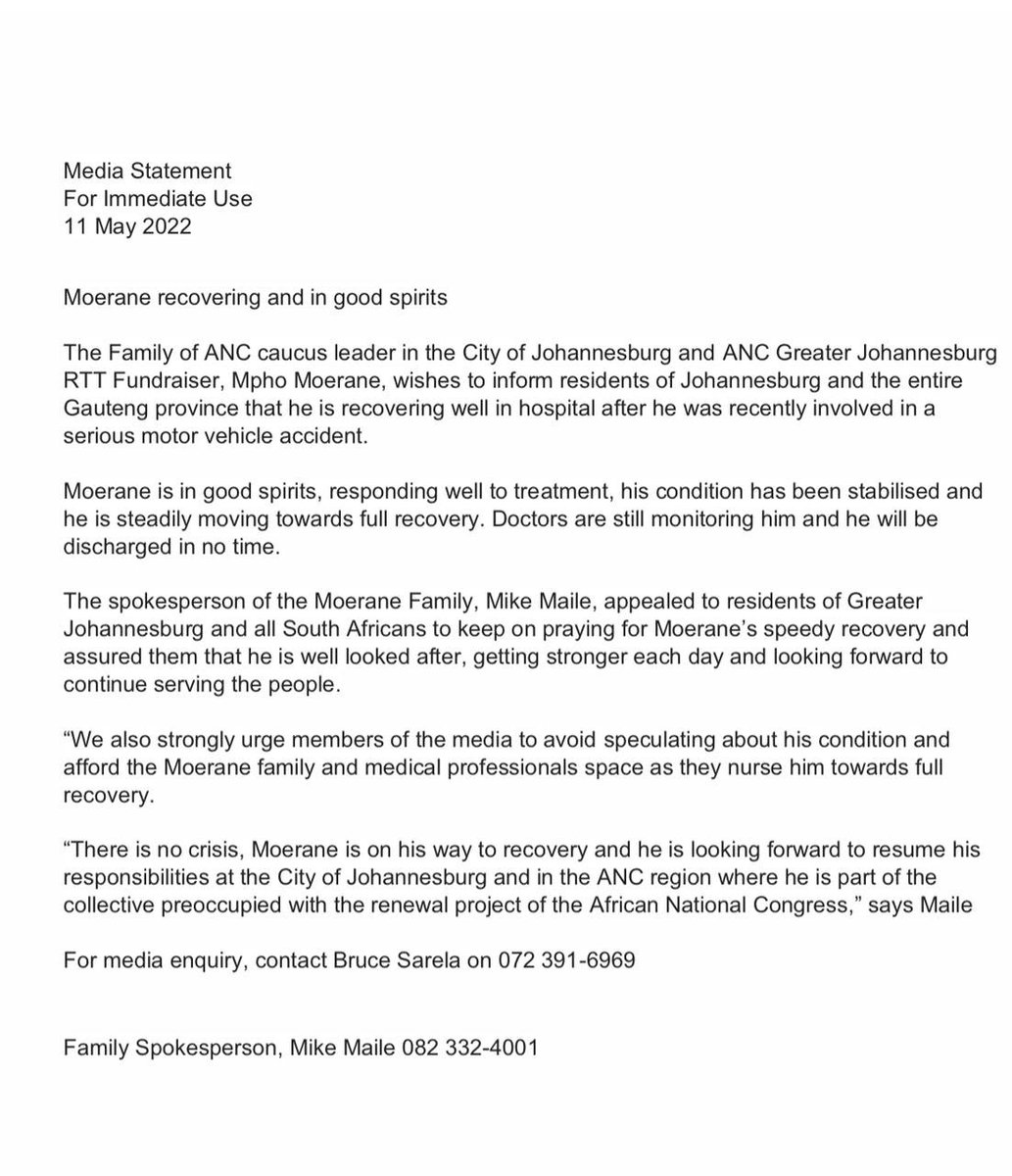 Cllr Mpho Moerane tweet media