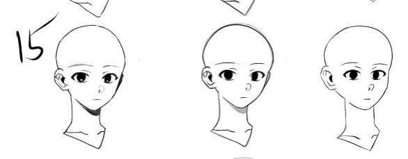 rubl_draw's tweet photo. 늦었지만 4일차 (13~16) 두상 연습!! https://t.co/o3zvcofCAY