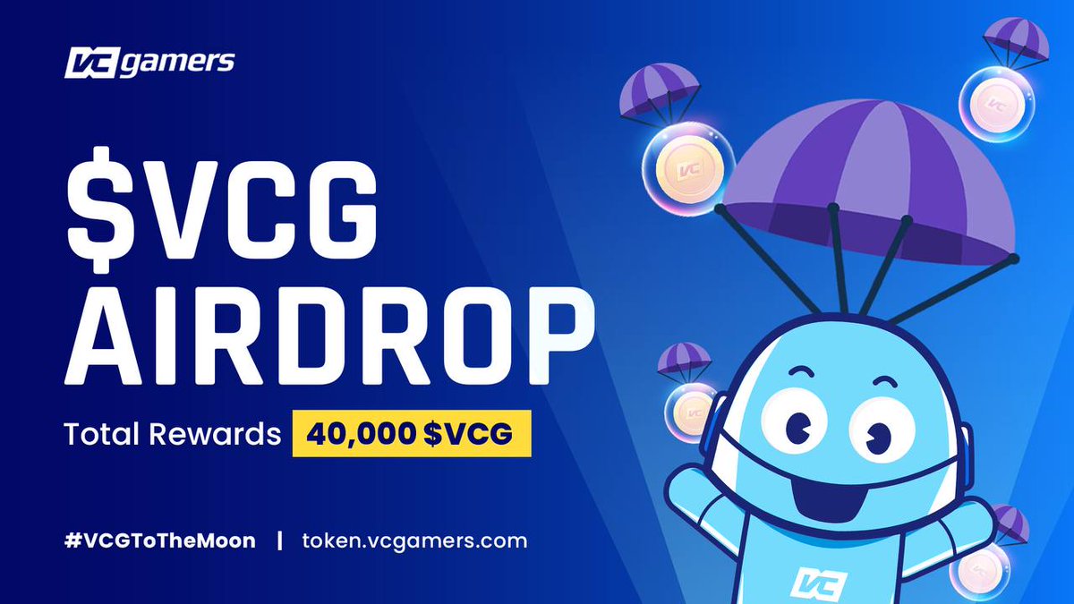 Airdrop_Fans's tweet photo. 🔥Airdrop Fan's &amp; VCGamers

ℹ Airdrop details :
🎁Joining Reward  : 10 VCG
🎉Referral Reward  : 400 VCG for the top 10 referrers each

✅  VCGamers Airdrop Bot link :
https://t.co/OQrQaU1Ttk

🥇1st place : 4000 VCG
🥈2nd Place : 2000 VCG
🥉3rd Place : 1000 VCG https://t.co/Fm3roZmVKW