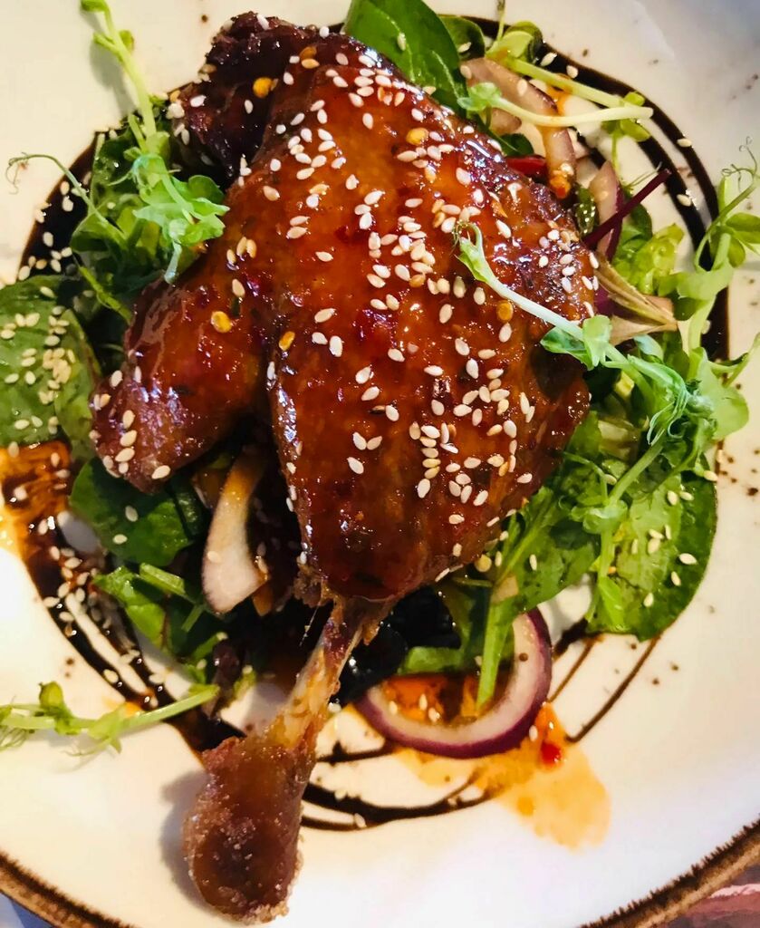 Tonight's Starter Special

Confit Duck Leg with Asian Salad 
and Honey Chilli Sauce

Get your Table booked now by Clicking on the Link 
ift.tt/MHSdxVe