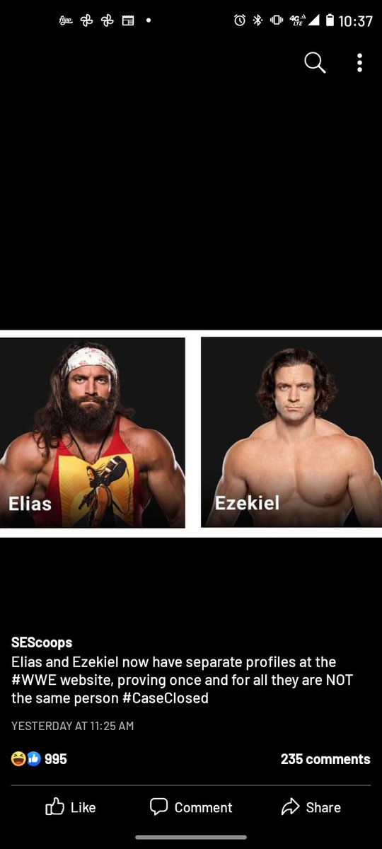 ultimatebuck's tweet photo. @FightOwensFight is not gonna like that they did this..why does everyone keep lying!!! Look they have the same eyes 👀👀 #thisiselias https://t.co/KQr7EqkyPO
