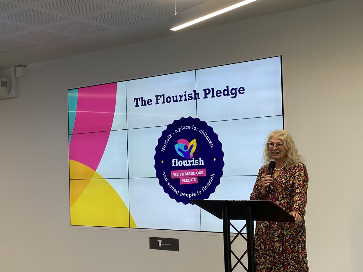 #flourishpledge call to action from Corrienne as vice chair of the children and young people strategic alliance