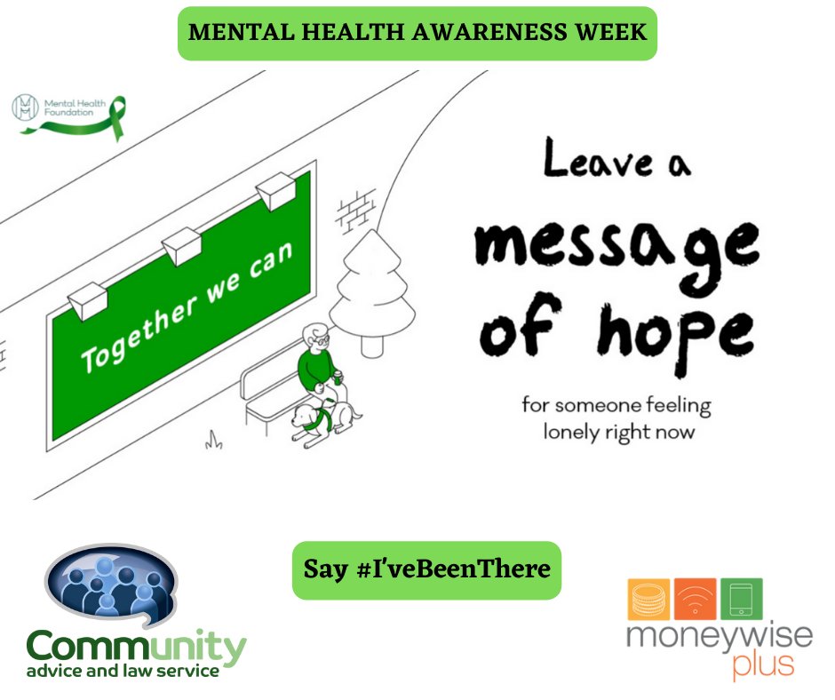 Leicester Community Advice and Law Centre (LCALC) (@calsfreeadvice) on Twitter photo Leave a message of hope for someone feeling lonely right now. Let's tackle loneliness together 💚. 
Say #IveBeenThere Leave a message of hope for someone feeling lonely right now. Let's tackle loneliness together 💚. 
Say #IveBeenThere