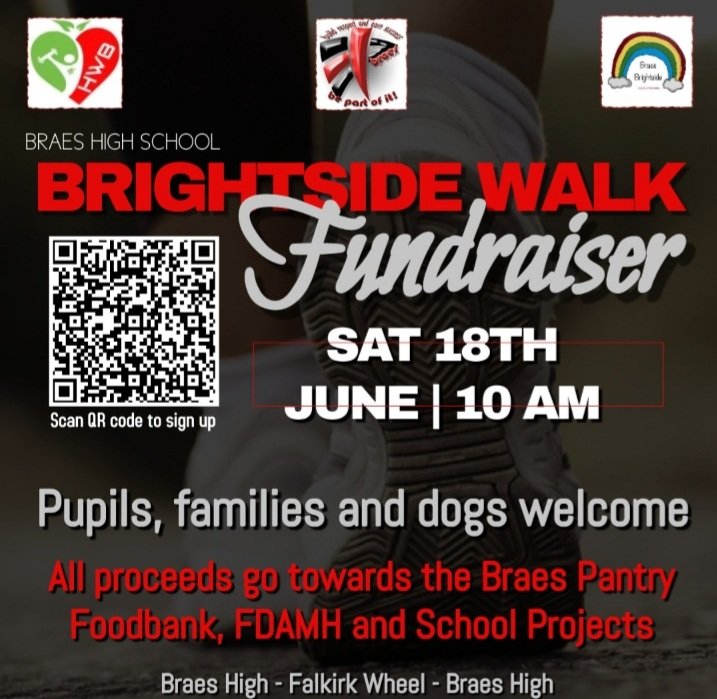 A great opportunity to get outdoors. Pupils can sign up using the QR code. <a href="/BraesHigh/">Braes High School</a> <a href="/BraesBrightside/">Braes Brightside</a> <a href="/BraesPastoral/">Braes Pastoral</a> 😁