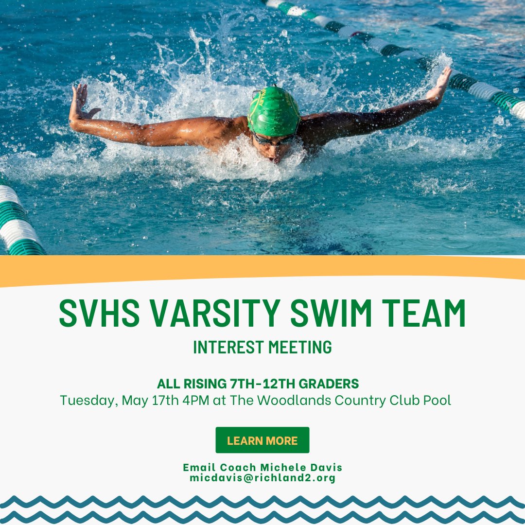 SwimSpring's tweet image. Interested in joining SVHS Varsity Swim Team?