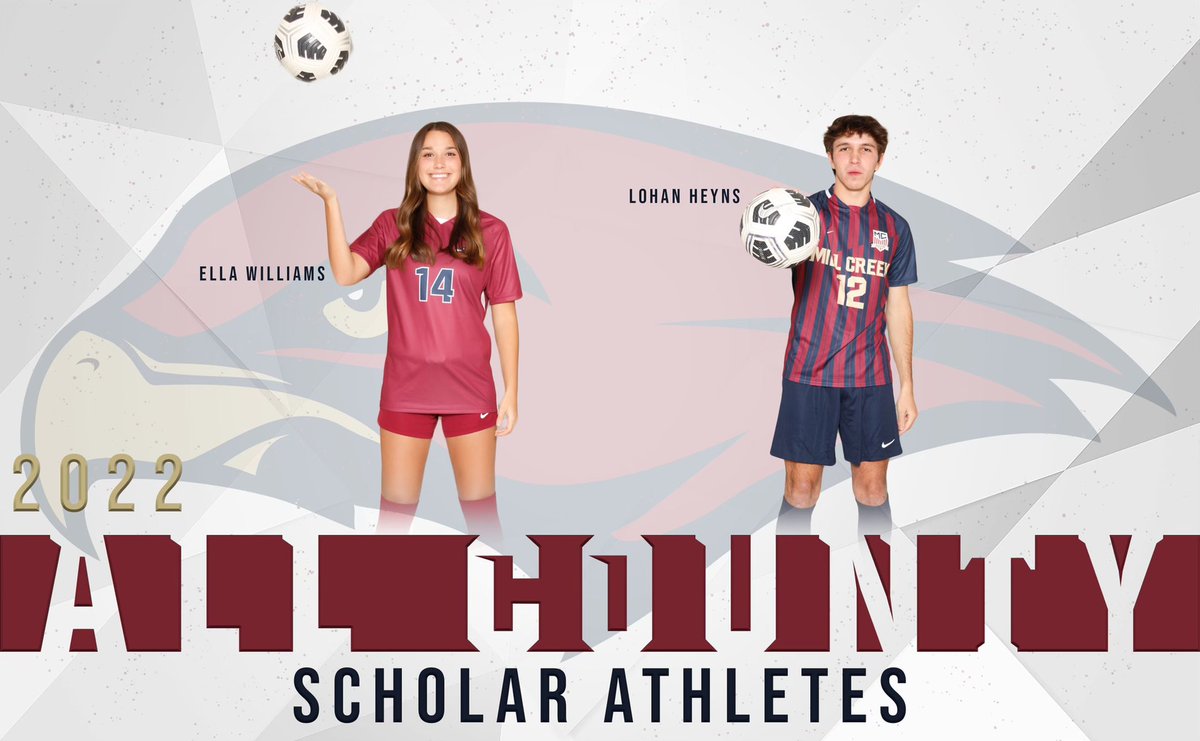 GirlsMCHS's tweet photo. Congratulations to the Mill Creek Hawks on their recognition amongst the entire county!  Beyond humbled by their achievements! @MillCreekSoccer @GDPsports @MillCreekHawk @MCFootballCoach https://t.co/xPKAmQPIPv