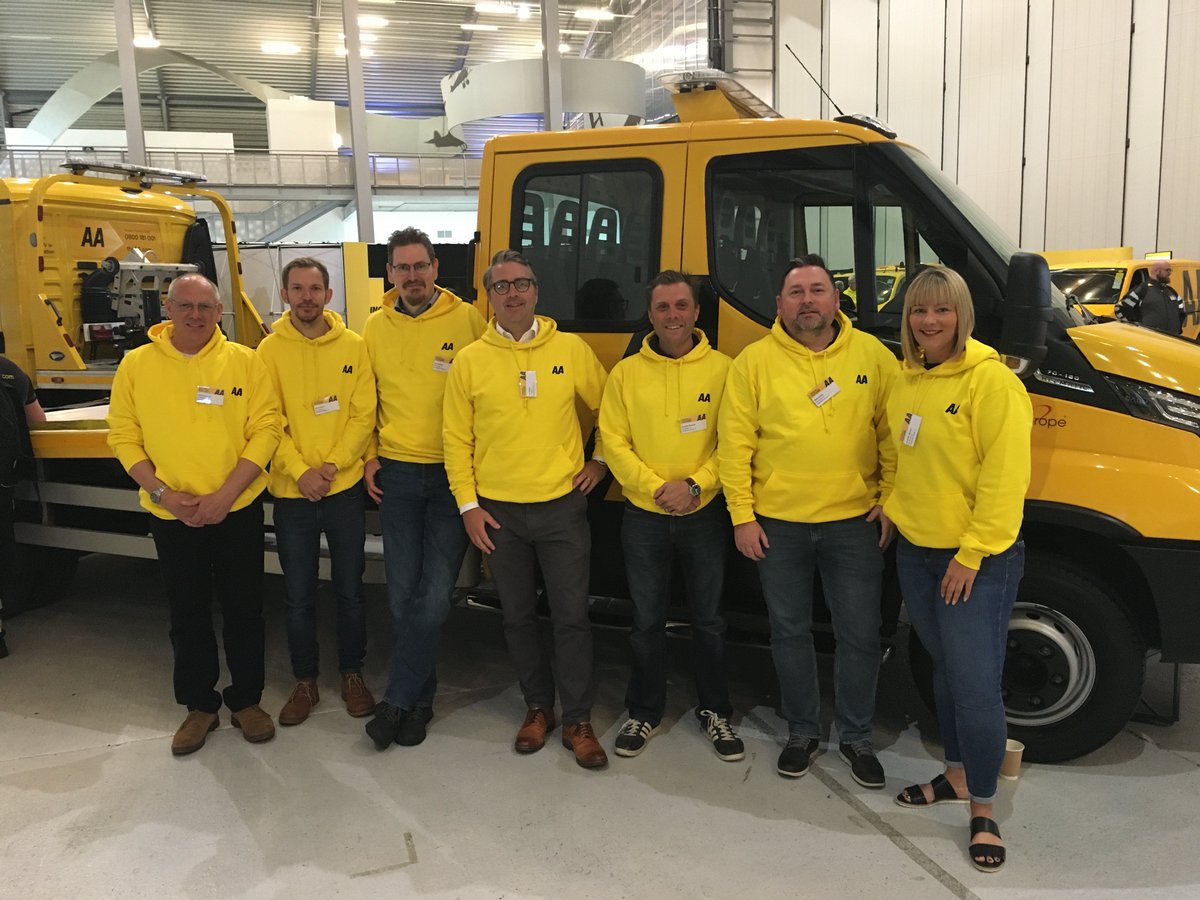 DriveTechAA's tweet photo. A team from Drivetech joined a broader AA roadshow today to help understand the breadth of services on offer from the breakdown, recovery and service maintenance & repair aspects of the business.
All geared to helping create the future AA.
#theaa #drivetech https://t.co/q3aMpXoMEw