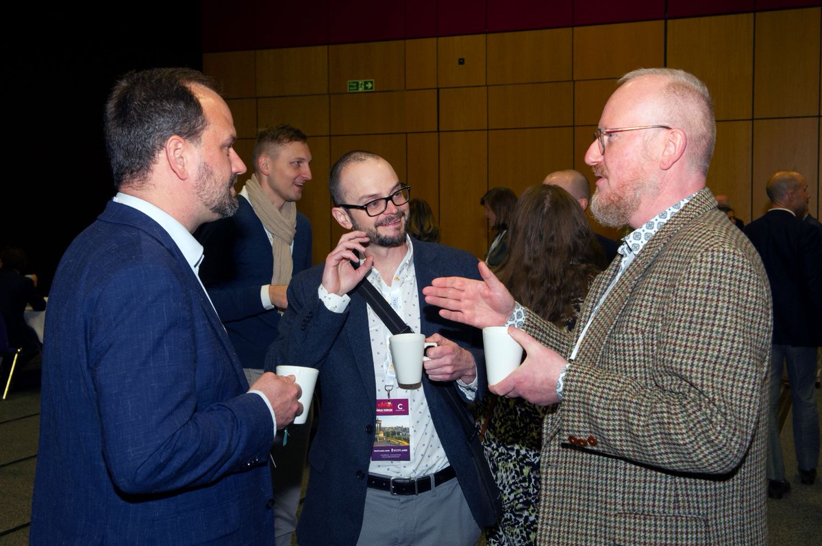 ScotDevInt's tweet photo. As #WorldForum22 closes, we thank all who travelled from afar to attend this inspiring event. It's been a joy to meet and hear from so many of our international friends in business, and we hope you feel the same. From everyone at SDI, haste ye back! 💙
#ScotlandIsNow #FDI https://t.co/JI6jlIE7jd