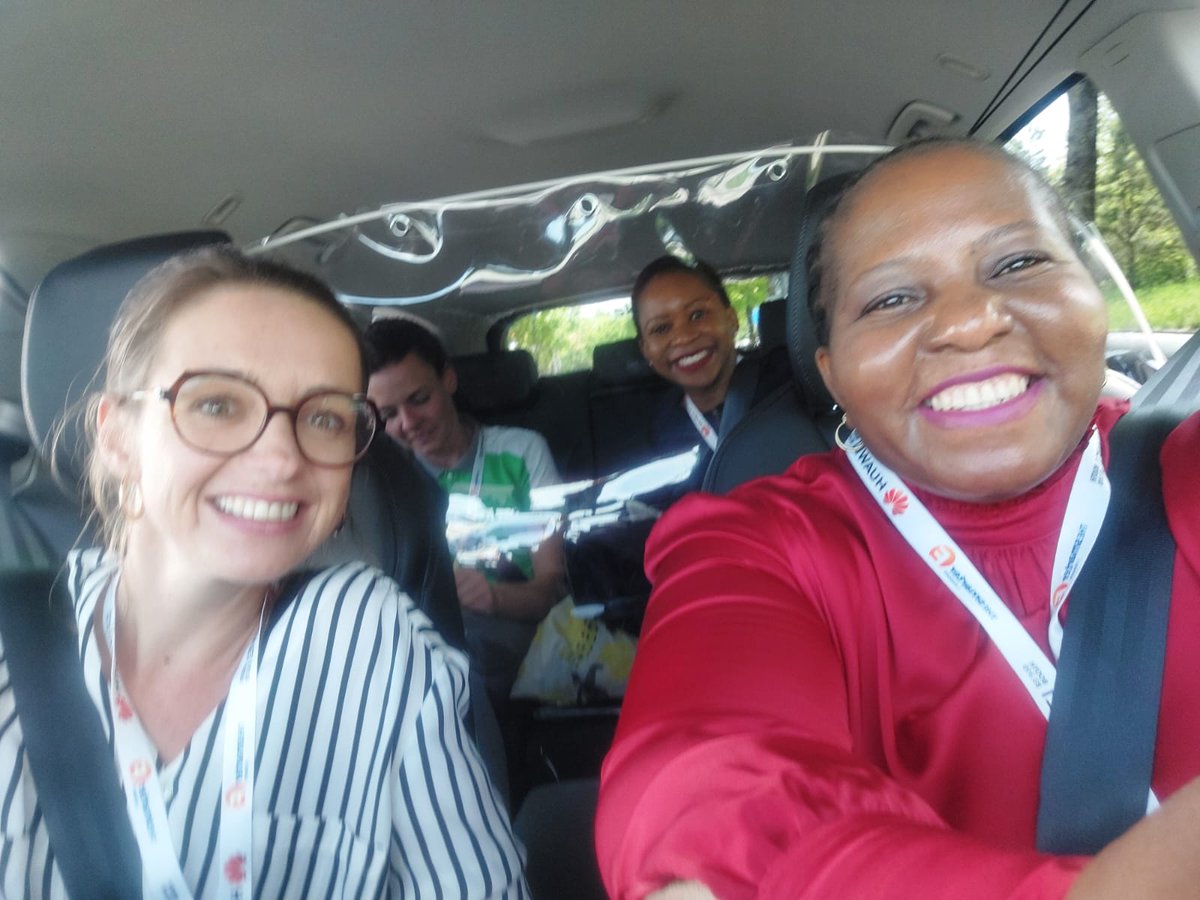 GlobalWomensNet's tweet photo. Day 2 of the #GWNETStudyTour22 has been packed with networking & knowledge-sharing.
Today we:
- Visited smarter E, where participants delved into solar energy industry trends and technologies & networked with energy professionals from around the world (+ drove an EV). 1/ https://t.co/55oAZRPVLq