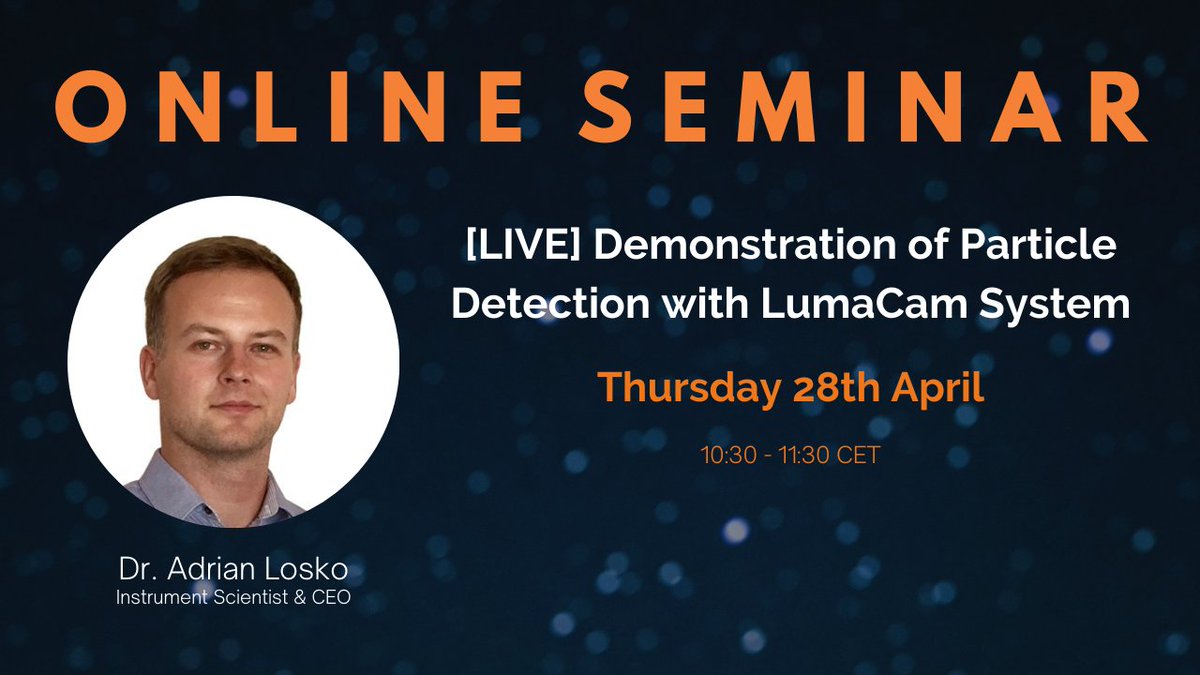 Amscins's tweet image. Join Dr. Adrian Losko, Instrument #Scientist at FRMII and CEO of LoskoVision in ASI&apos;s online seminar: Demonstration of #ParticleDetection with LumaCam System.

Read more: lnkd.in/gt_Z5cD
Register for FREE: lnkd.in/eCYxzCzT

#ASI #LumaCam #Neutronimaging #XRay