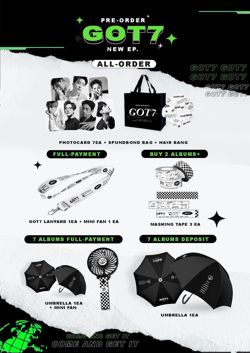 94ws_'s tweet photo. เปิดพรีอัลบั้ม GOT7 

💚 EMS 620 / เรือ 520
💚 ราคารวมส่งในไทยแล้ว
💚 เลือก"ปก"ได้
💚 รับทั้งแกะ/ไม่แกะ 
💚 รันคิวแกะตามสเตทเม้น
💚 มัดจำบั้มละ 100 จ่ายที่เหลือได้ของถึงไทย 
💚 รอบ ktown ได้การ์ดพิเศษ 

💌 ลงรายละเอียดฟอร์ม 23.20 
💌 เริ่มโอน+ลงฟอร์มจริง 23.45

#ตลาดนัดอากาเซ https://t.co/fUBISgq6Nq
