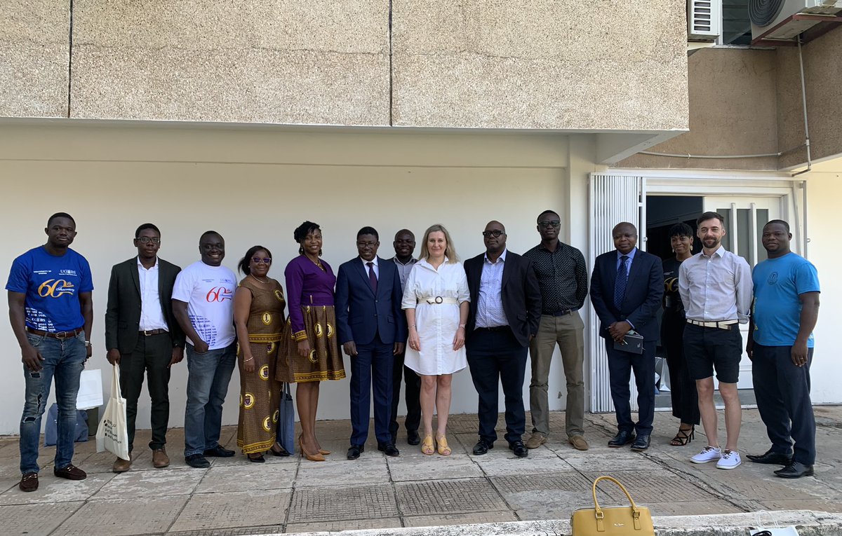 Gacheampong's tweet photo. UGBS partners Mendel University from Czech Republic https://t.co/FHT2w1z3Ad