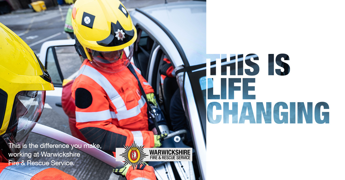 Today's the final day of our on-call recruitment for Warwickshire Fire and Rescue Service. 

Don't miss out on your opportunity to do something life-changing. 

Find out more and apply here: bit.ly/OnCallWarwicks…