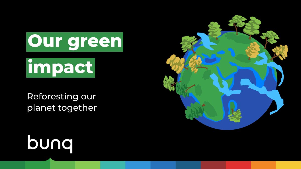 We're giving you an exciting view on how your green impact changes the world for the better. From your daily groceries to green mangroves far away: discover how much of a difference you're making! #bunqUpdate20 bunq.com/plans/easygreen