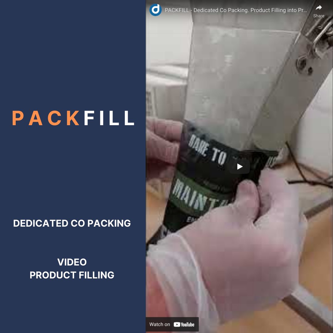 Pack filling into pre made pouches. PACKFILL Service launched early 2022, assisting developing brands in getting products to market. With no MOQ's required, it perfect for batch packing and responding to sales promotions. #foodtech #foodanddrink #foodpreneur #packing #digimock