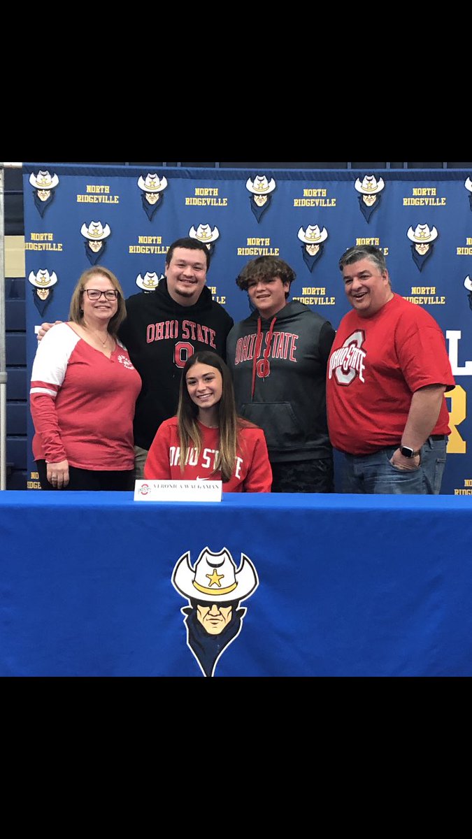 NRTrack's tweet photo. Congratulations to Veronica Waugaman @veronicawaug on signing today to study &amp; pole vault at Ohio State! 

Excited to see all the success Veronica will have on her academic &amp; athletic journey. https://t.co/y6AVXSsWNn