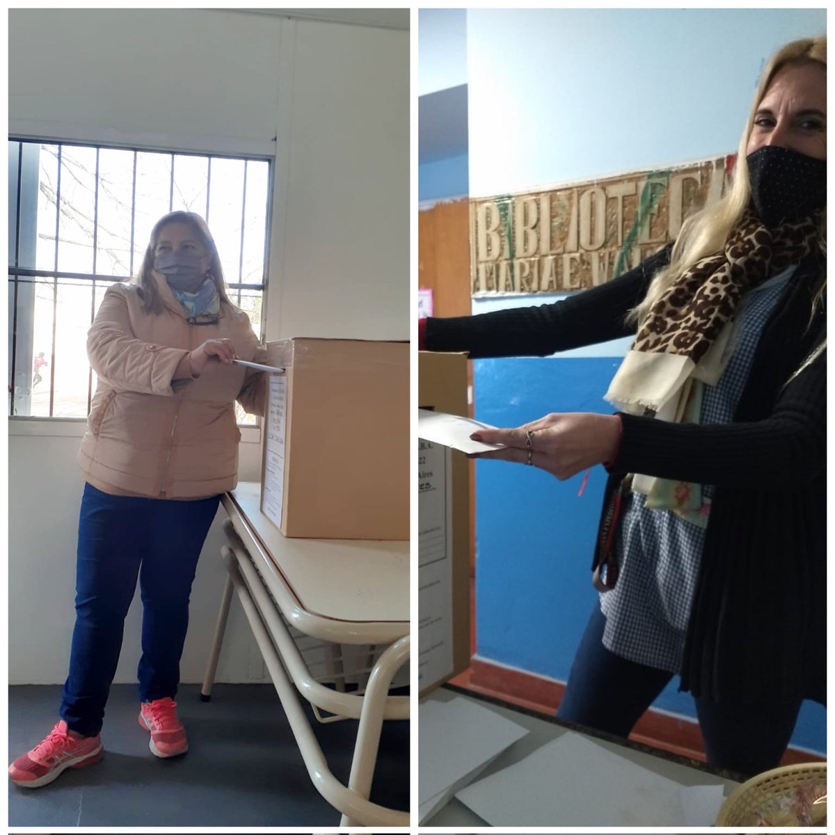 Unidad_Docente_'s tweet photo. Candidatos, candidatas y fiscales de la Lista de #UNIDADDOCENTE emitiendo su voto.
#otrosindicatoesposible https://t.co/QF7S5uJhga