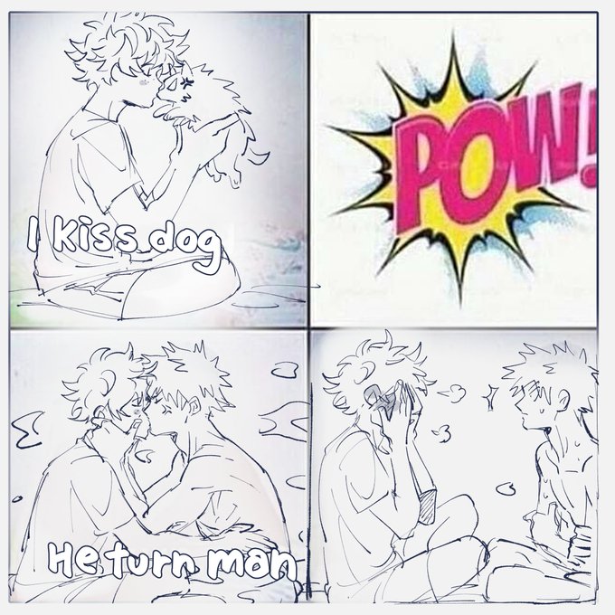 this is so stupid #bakudeku 