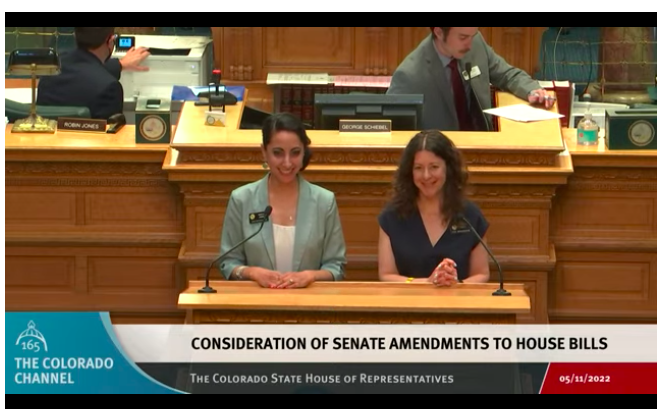 ChronicCareCO's tweet photo. #HB1370 is on its way to @GovofCO! Thank you to our sponsors @ImanforColorado @EmilyForCO @SenJanetBuckner @FaithWinterCO for working tirelessly to make health care more dependable and affordable for Coloradans! #coleg #cohealth https://t.co/QpTOggxsPZ