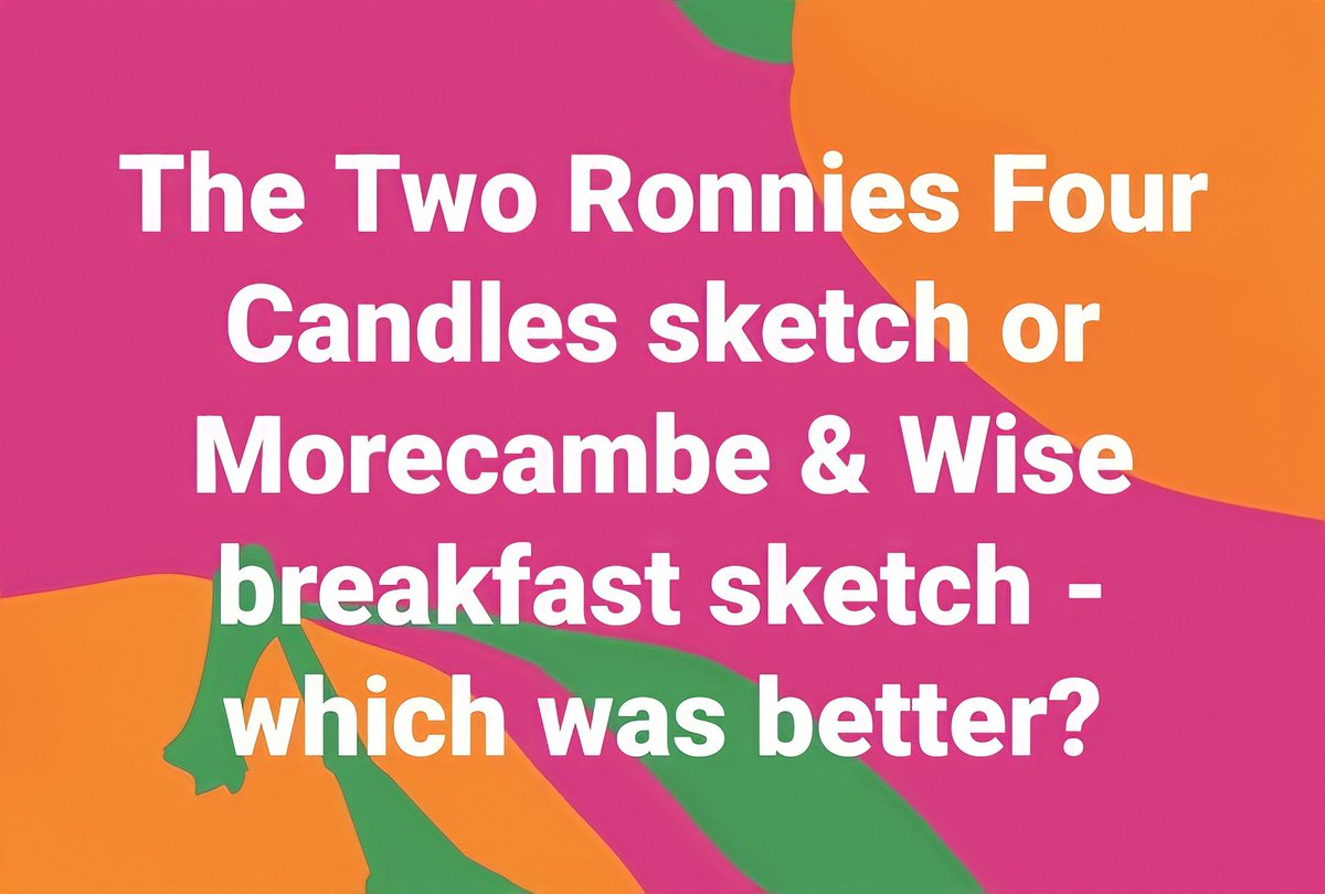 seventiesuk's tweet photo. Which was better? https://t.co/vHCNeLz6Wi