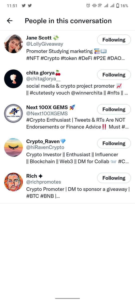 DaddyEzdi's tweet photo. @chitaglorya__ @hiRavenCrypto @Next100XGEMS @LollyGiveaway @richpromotes Doneee https://t.co/FEcmupgrAM