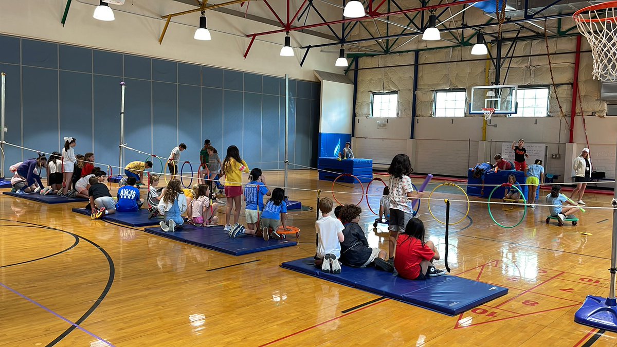 CambridgePE's tweet photo. The Mission impossible obstacle course is a hit! @Cambridge_AH #ahisd #bluegym https://t.co/ZvUKWqzmck