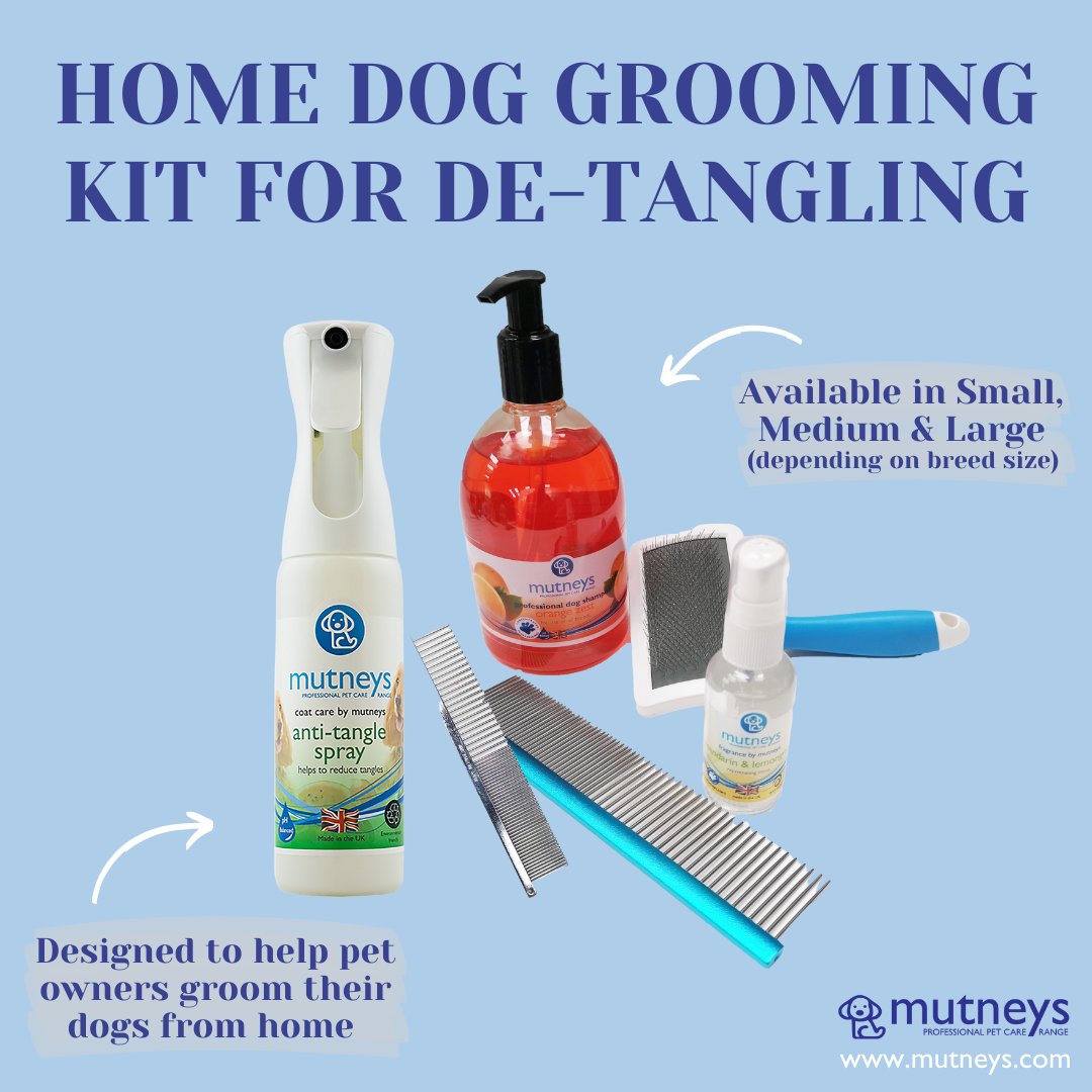 Themutneysdog's tweet image. Looking for an easy kit to help groom your dog from your home? 🐶  

Take a look at #Mutneys Home Grooming Detangling Kits - mutneys.com/shop/home-dog-…

#doggrooming #groomer #doggroomer #dogproducts #groomingkit #madeintheuk