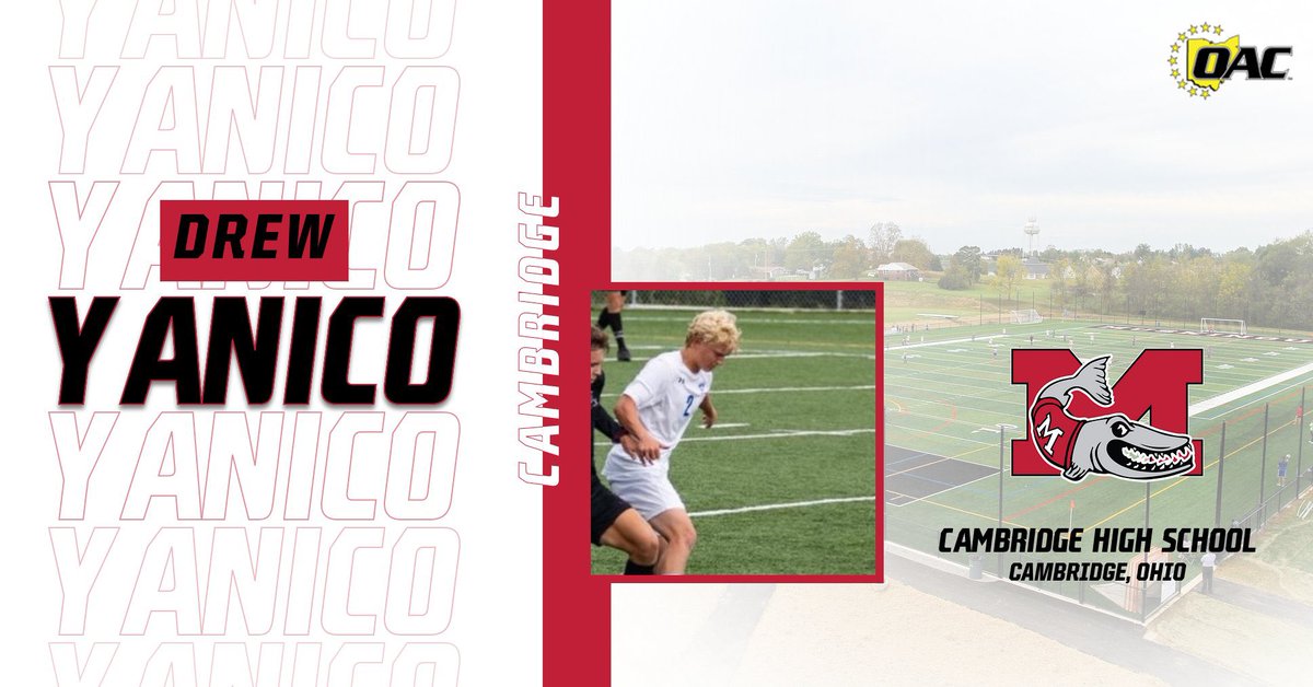 Welcome!! Drew Yanico
Drew is an Outside Back from Cambridge, Ohio
Can’t wait to see you guys in the fall 
#defendtheM