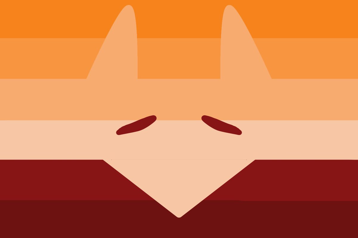 glyphlags's tweet photo. ┌─
      ─ foxy transfem flag 🦊
      ─ for transfems who are non human foxes
└─ https://t.co/poSyJ6MXem