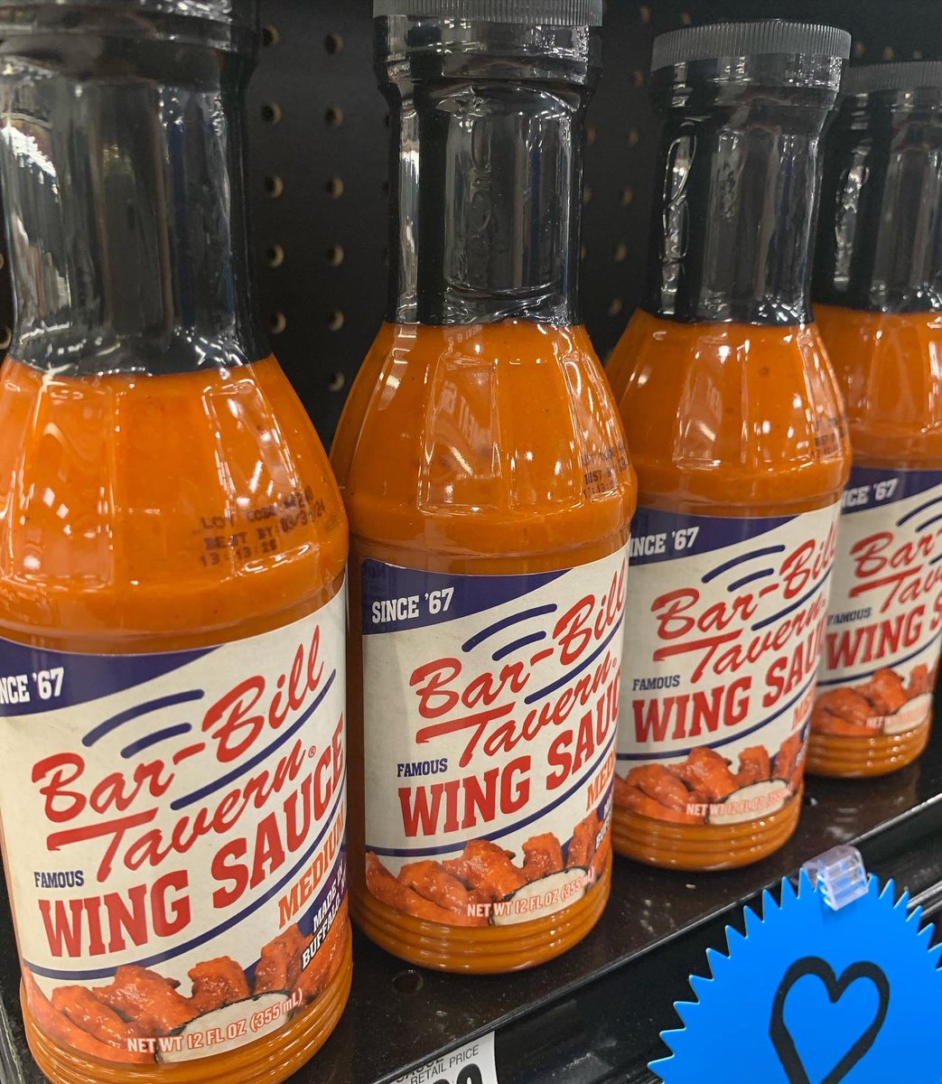BarBillTavern's tweet photo. The time has come. Bottled Bar-Bill Medium &amp; Honey Butter BBQ sauces available at @TopsMarkets 💯 LFG https://t.co/3Fg2lHFqWn