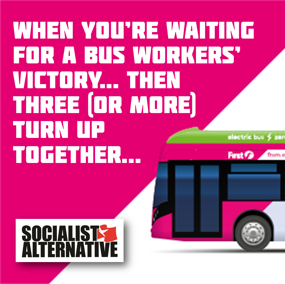 SocialistAltEWS's tweet photo. Threat of strikes led to cleaners and shunters at #FirstBusGlasgow making significant gains in negotiations. This follows victories for FB drivers who secured pay rises worth up to 21.5% over 2 years, and ‘inflation busting’ deals for workers in the #Perth based Stagecoach group. https://t.co/XnRqSPGJkH