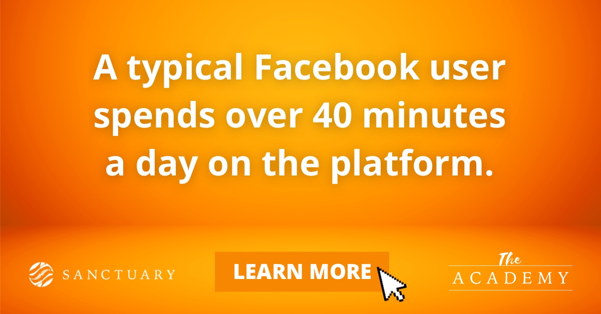 sanctuarymg's tweet photo. A typical #FacebookUser spends over 40 minutes a day on the platform. Here are some tips that will help you reach them. #DigitalMarketing #TheAcademy
https://t.co/leeAqQA3AQ https://t.co/ADdXPSJagh