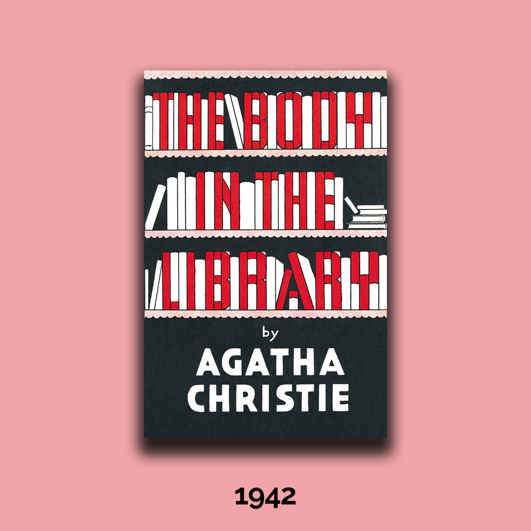 agathachristie's tweet photo. 📚 The Body in the Library was published 80 years ago today... Do you remember the first time you picked up this Miss Marple novel? #OnThisDay https://t.co/twsl3i6HOa