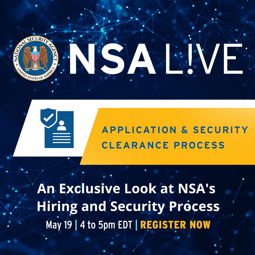 NSA/CSS on Twitter "Learn how to navigate the application and security