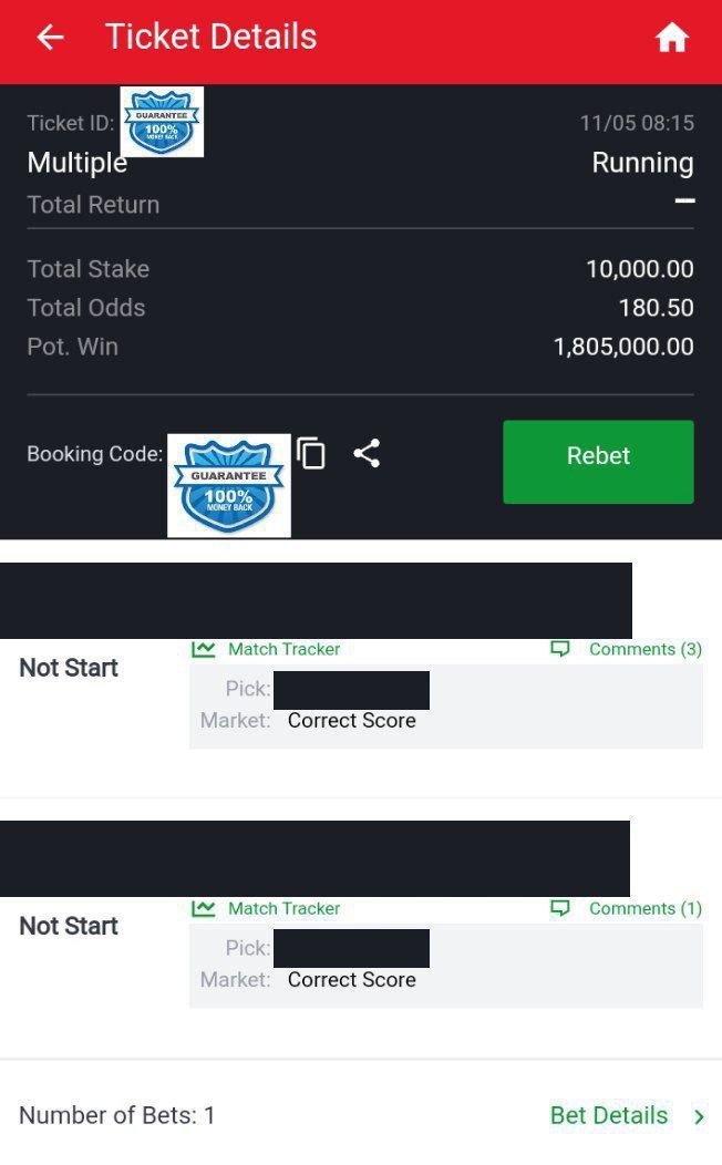 ACCURATELEGITE's tweet photo. @ACCURATELEGITE OUR TODAY VIP WINNING FIXED GAME NOW AVAILABLE.
WINNING IS 💯% GUARANTEED NO CHANCE OF LOOSING... https://t.co/LSt6jUiUpW