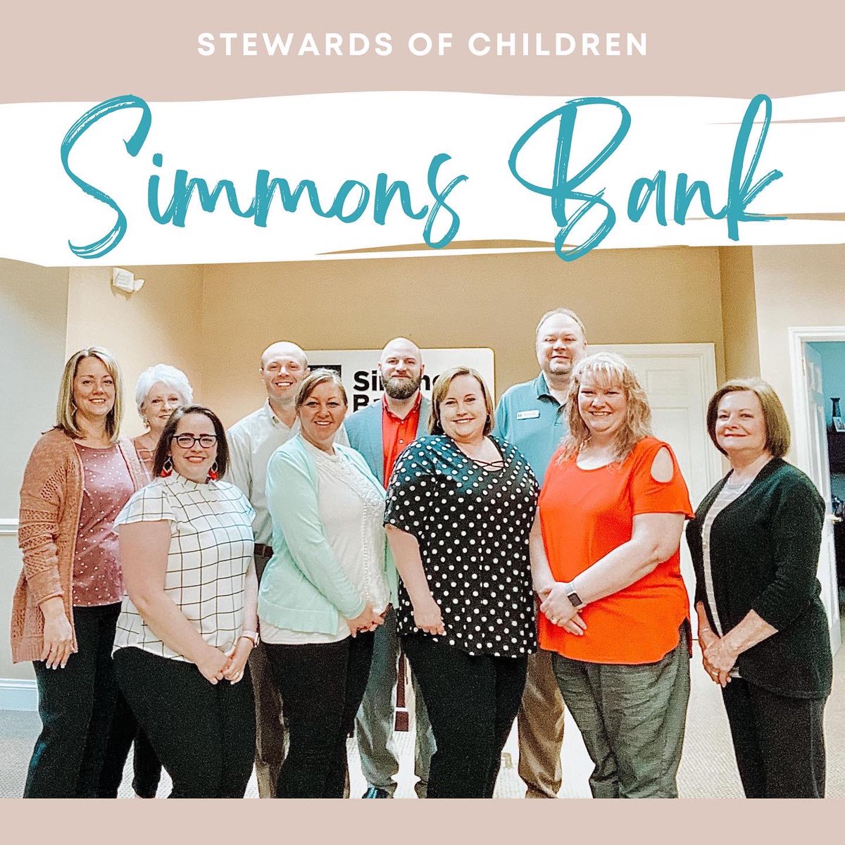 NewHopeCAC's tweet photo. Thank you, Simmons Bank, for taking the #StewardsofChildren training and actively recognizing the importance of protecting our Blount County children. ✨ Let’s work together to know the signs of child abuse and protect our kids! 💪🏻 @Darkness2Light https://t.co/zwKY9ot4nq https://t.co/SXmQL1UdO4