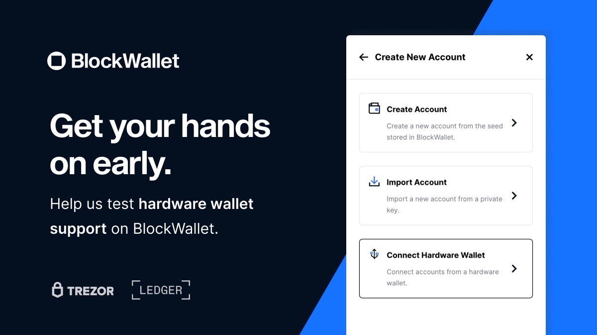 BlockWallet tweet media