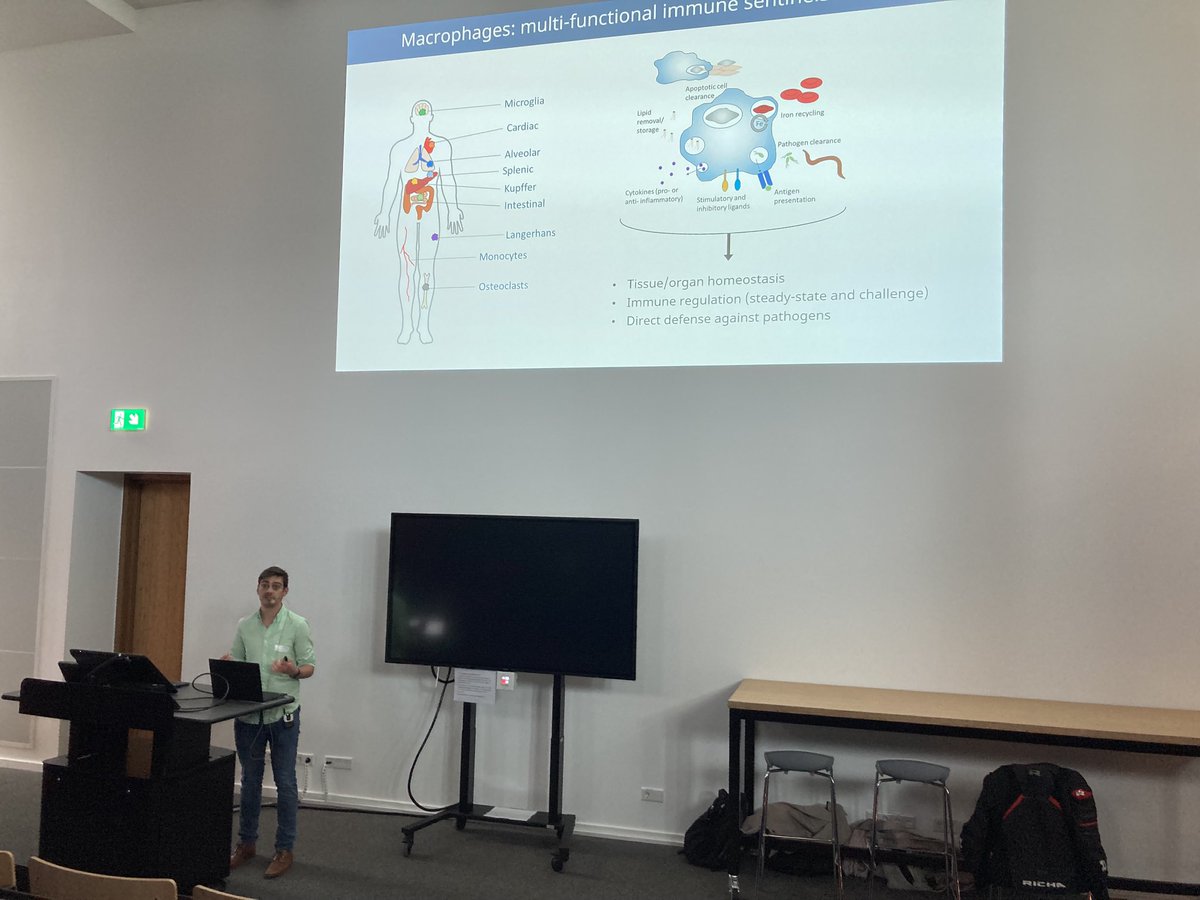 GuigasLab's tweet photo. Great presentation from @GrahamHeieis during the #immunometnet meeting in Amsterdam on the role of O-GlcNAcylation in macrophages @LUMCPara @EvertsBart https://t.co/8VQ6wZff5s