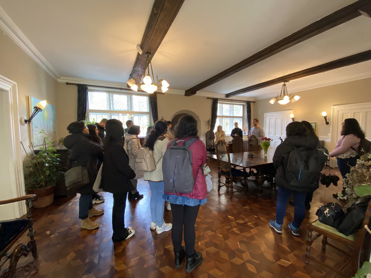 HaniyehMKarbasi's tweet photo. If you want to know how much you don't know about #heritage &amp; #sustainability, talk to Kit Knowles from @ecospheric. Thanks for the inspiring tour of Lymm Hall. a Grade II Elizabeth manor, aiming for #zerocarbon emission. @LivUniArch https://t.co/ek36if8zHh