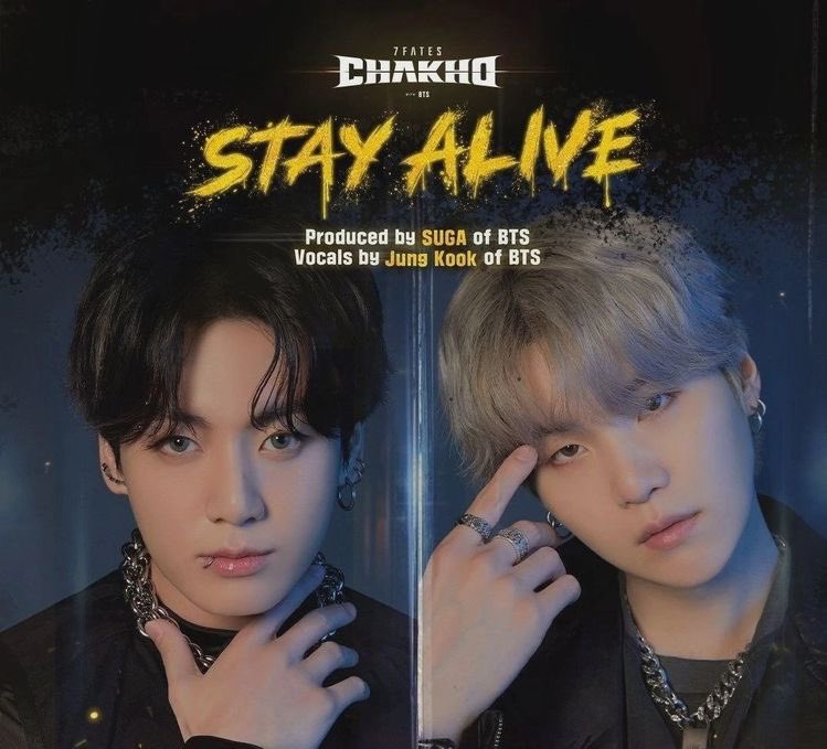 btsaresevennn's tweet photo. — #StayAlive de #JUNGKOOK Prod. #SUGA ha superado los 100 MILLONES de streams en Spotify, convirtiéndose en la canción más rápida de un solista masculino coreano y el OST coreano más rápido en lograrlo, en tan solo 89 días🥳

#StayAlive100M #JungkookHistoryMaker https://t.co/GyUYL9pzjb