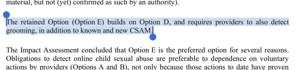 matthew_d_green's tweet photo. For those who missed it yesterday, the EU Commission just proposed a surveillance regime that will read your private text messages to detect criminal behavior, specifically “grooming”. https://t.co/Ann09hO3gB https://t.co/aztRRHtlZA
