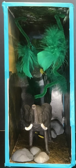 PawlingCSD3's tweet photo. Pawling HS students in Mrs. Pinelli's Studio Art class designed &amp; constructed "Book Nooks" (decorative dioramas based on a literary theme) or "Diminutive Dwellings" (houses in miniature) out of cardboard, foam core board &amp; found materials. https://t.co/QTANRoxNbJ